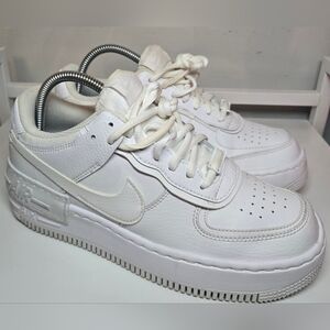Nike Air Force 1 All-White Sneakers